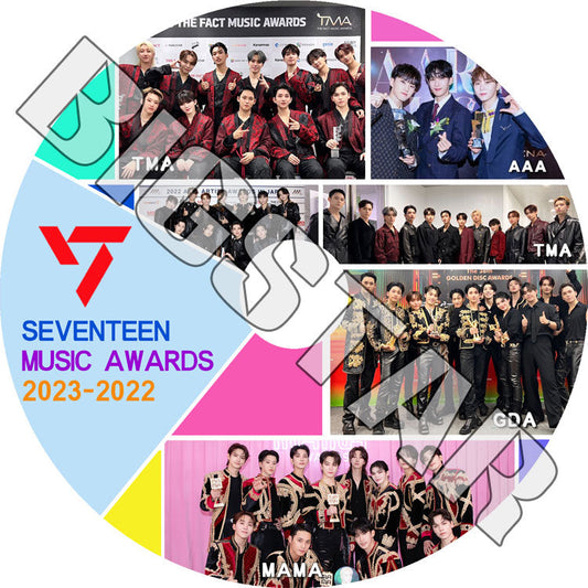 K-POP DVD/ SVT CUT 2022-2023 MUSIC Awards/ MAMA GDA AAA TMA/ SVT セブンティーン セブチ エスクプス ウォヌ ミンギュ バーノン..
