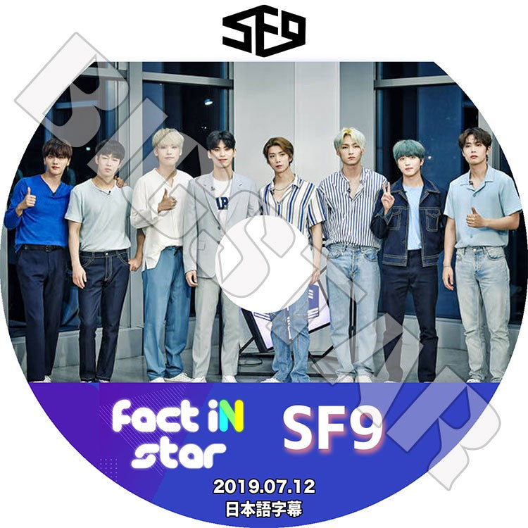 K-POP DVD/ SF9 Fact iN Star(2019.07.12)(日本語字幕あり)/エスエフナイン ヨンビン インソン ジェユン ダウォン ジュホ ロウン テヤン フィヨン チャニ