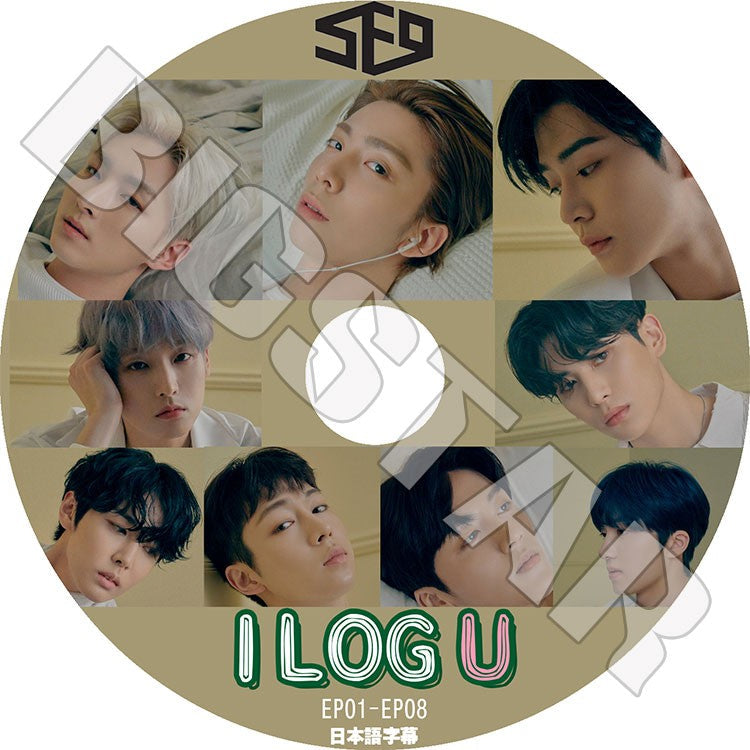K-POP DVD/ SF9 I LOG U (EP01-EP08)(日本語字幕あり)/ エスエフナイン ヨンビン インソン ジェユン ダウォン ジュホ ロウン テヤン フィヨン チャニ KPOP DVD
