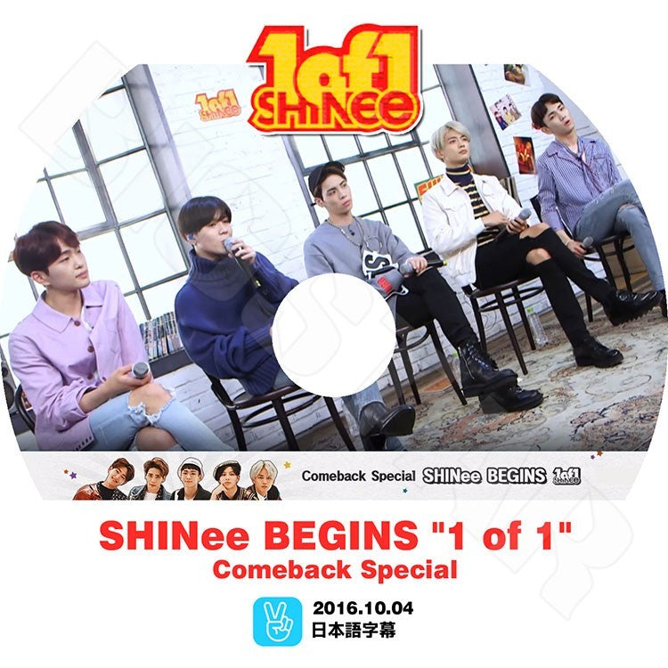 K-POP DVD/ SHINee BEGINS 1 of 1 V Live Comeback Special(日本語字幕あり)/シャイニーオンユ ジョンヒョン キー ミンホ テミン KPOP