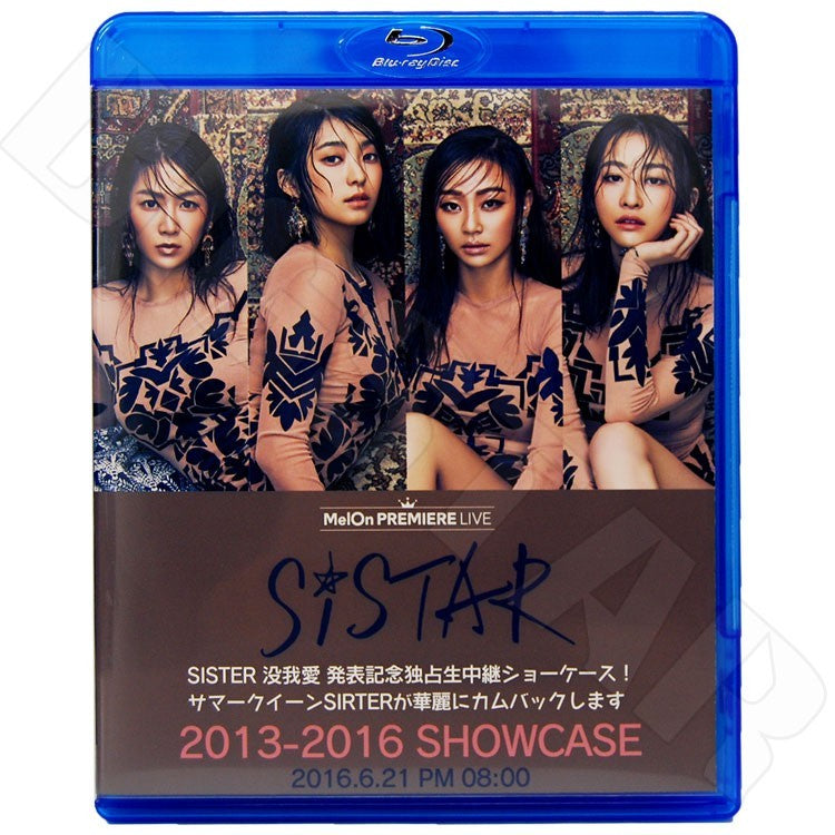 Blu-ray/ SISTAR 2013-2016 SHOWCASE(日本語字幕あり)/シスター ヒョリン ボラ ソユ ダソム ブルーレイ KPOP