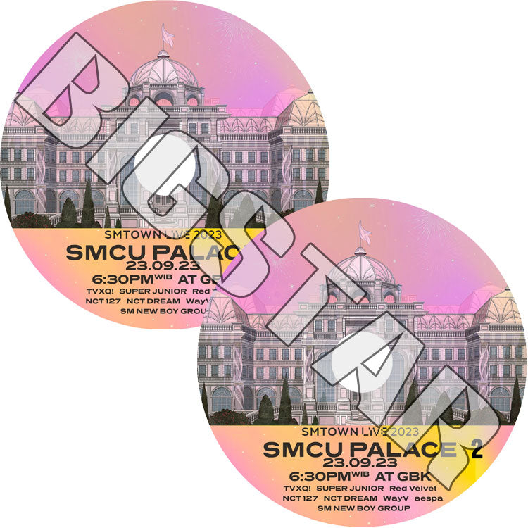 K-POP DVD/ SMTOWN LIVE SMCU PALACE JAKARTA (2枚SET) (2023.09.23)/ 東方神起 TVXQ SUPER JUNIOR NCT Red Velvet aespa WayV SM