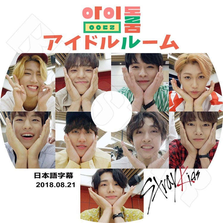 K-POP DVD/ Stray Kids アイドルルーム (2018.08.21)(日本語字幕あり)/ストレイキッズ バンチャン ソチャンビン ハンジソン キムウジン キムスンミン..