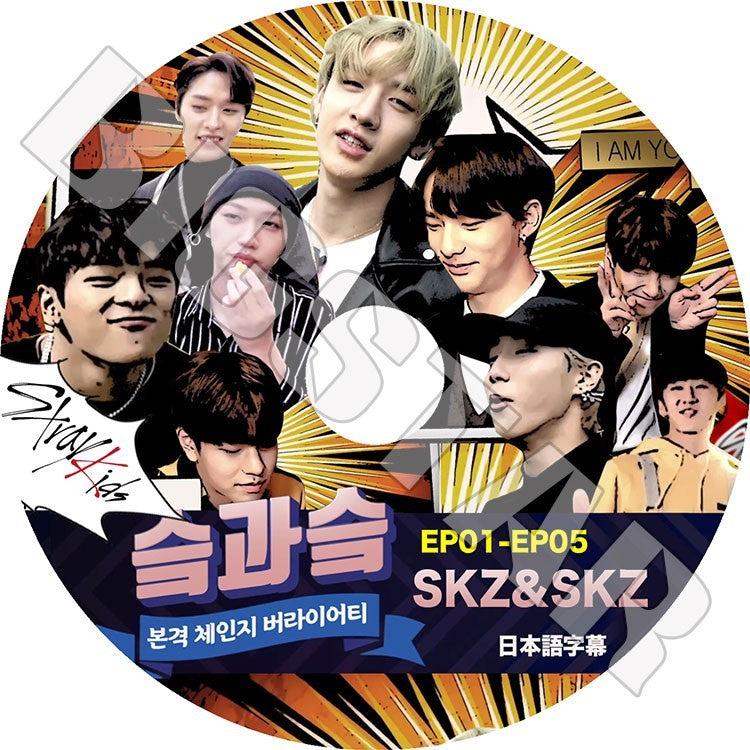 K-POP DVD/ Stray Kids SKZ&SKZ(EP01-05)(日本語字幕あり)/ストレイキッズ バンチャン ハンジソン キムスンミン イミンホ ファンヒョンジン フィリックス..