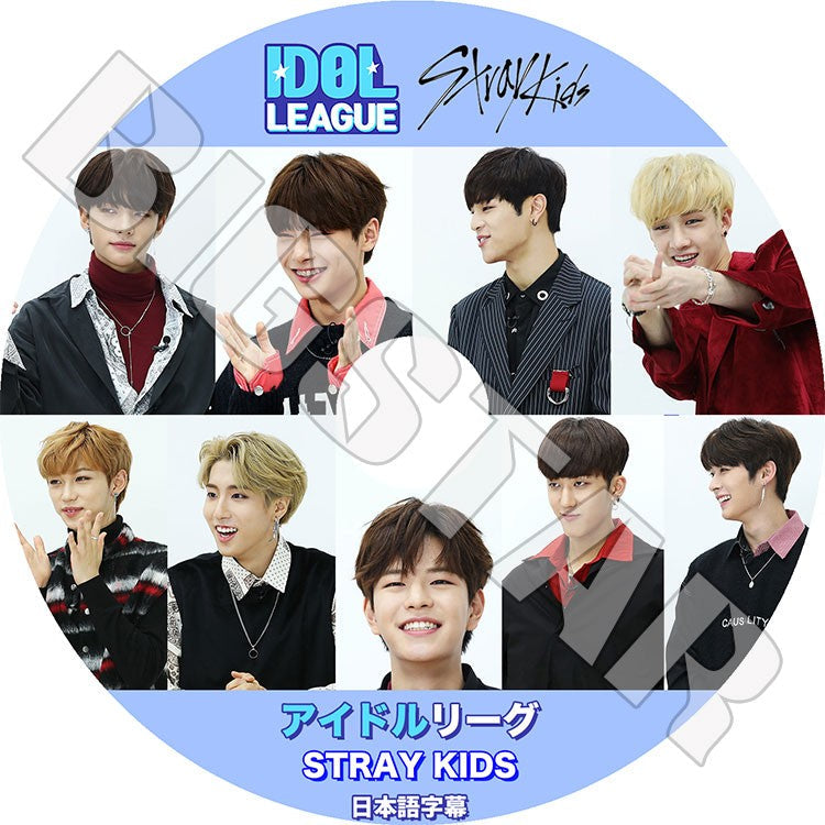 K-POP DVD/ Stray Kids アイドルリーグ(日本語字幕あり)/ ストレイキッズ バンチャン ソチャンビン ハンジソン キムウジン キムスンミン ヤンジョンイン..