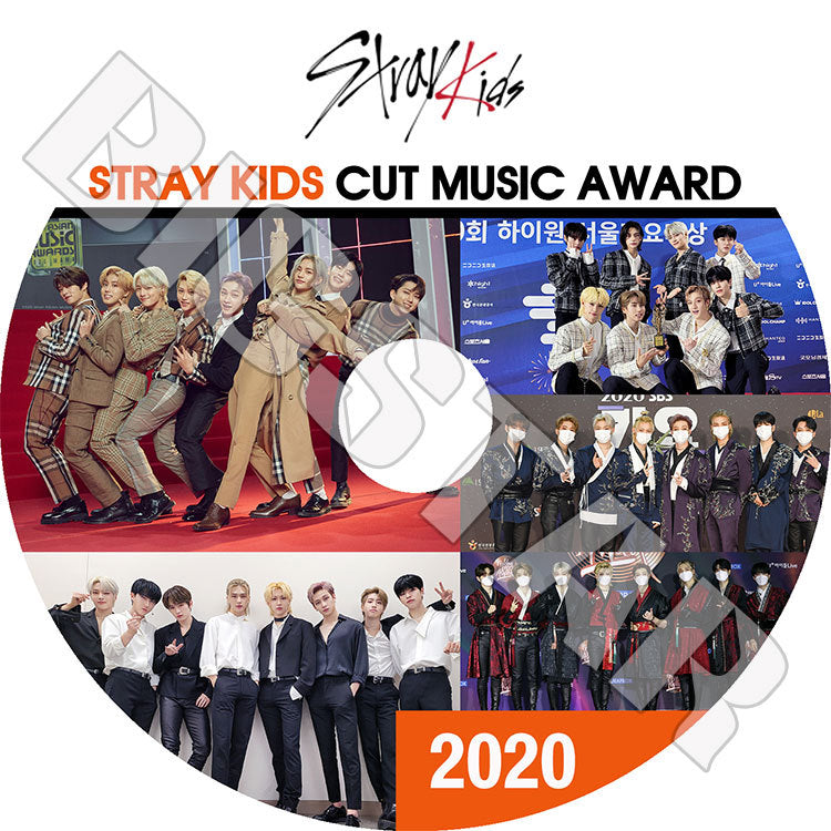 K-POP DVD/ Stray Kids 2020 MUSIC AWARD CUT/ MAMA AAA TMA GDA SBS 他/ ストレイキッズ バンチャン ソチャンビン ハンジソン キムウジン..
