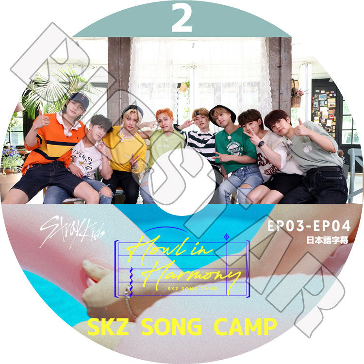K-POP DVD/ Stray Kids SKZ SONG CAMP #2(EP03-EP04)(日本語字幕あり)/ ストレイキッズ バンチャン ソチャンビン ハンジソン キムウジン キムスンミン..