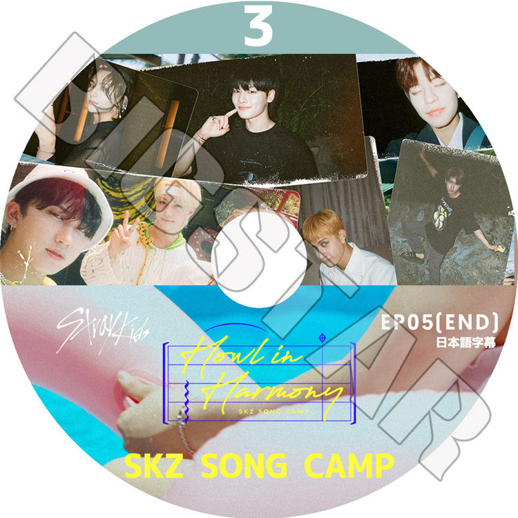 K-POP DVD/ Stray Kids SKZ SONG CAMP #3(EP05完)(日本語字幕あり)/ ストレイキッズ バンチャン ソチャンビン ハンジソン キムウジン キムスンミン..