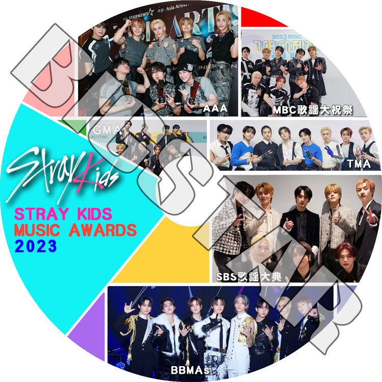 K-POP DVD/ Stray Kids CUT 2023 MUSIC Awards/ AAA GDA SBS MBC BBMAs TMA/ Stray Kids ストレイキッズ キムウジン バンチャン イミンホ..