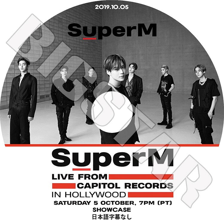 K-POP DVD/ SUPER M SHOWCASE (2019.10.05)(日本語字幕なし)/スーパーエム EXO KAI BAEKHYUN SHINee TAEMIN NCT MARK LUCAS TEN..