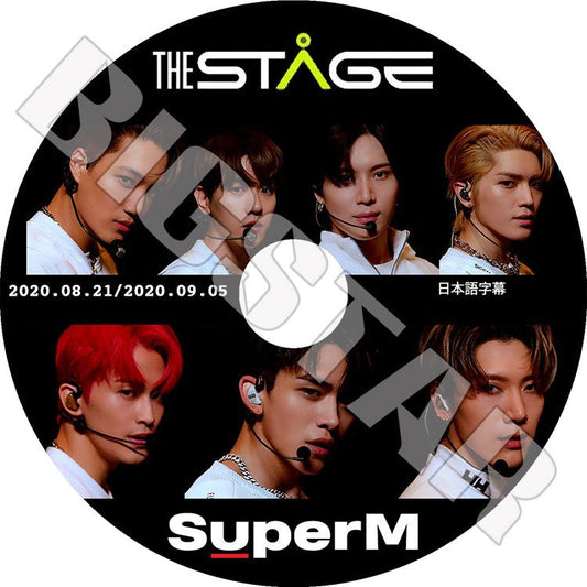K-POP DVD/ SuperM THE STAGE(2020.08.21/2020.09.05)(日本語字幕あり)/ スーパーエム EXO エクソ カイ KAI ベクヒョン BAEKHYUN SHINee シャイニー..