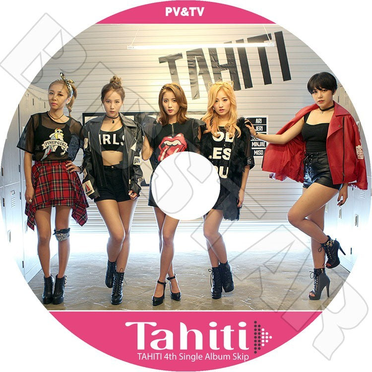K-POP DVD/ TAHITI 2015 PV&TVセレクト★Skip Phone Number Oppa You're Mine/TAHITI タヒチ DVD