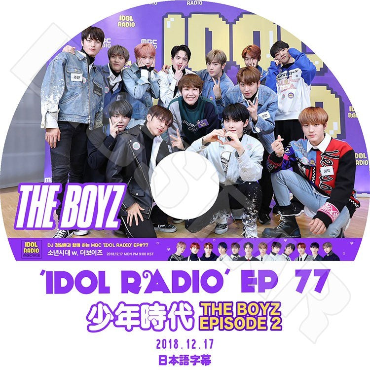 K-POP DVD/ THE BOYZ アイドルラジオ#2(2018.12.17)(日本語字幕あり)/ザボーイズ Cre.kerz ヨンフン ヒョンジェ ニュー キュー ハンニョン ファル..