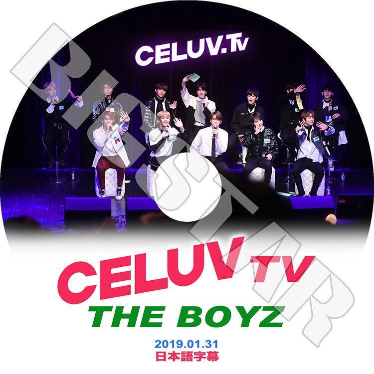 K-POP DVD/ THE BOYZ CELUV TV(2019.01.31)(日本語字幕あり)/ザボーイズ Cre.kerz ジェイコブ ヒョンジェ ケビン ハンニョン ファル ソンウ エリック..