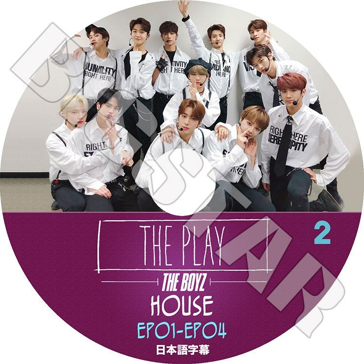 K-POP DVD/ THE BOYZ THE PLAY #2(日本語字幕あり)/ザボーイズ ジュヨン ケビン ニュー キュー ハンニョン ファル ソンウ..