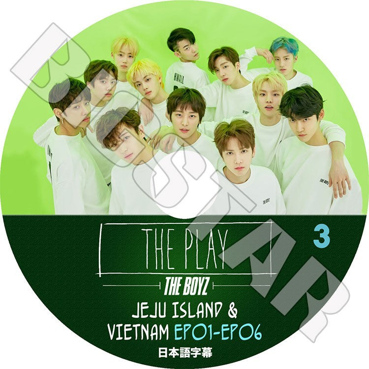 K-POP DVD/ THE BOYZ THE PLAY #3(日本語字幕あり)/ザボーイズ Cre.kerz サンヨン ジェイコブ ヨンフン..