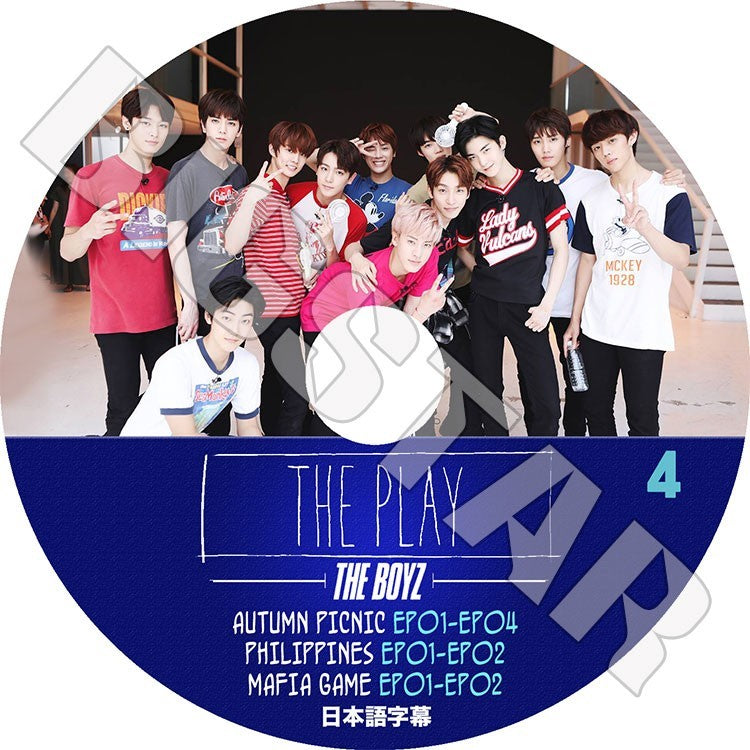 K-POP DVD/ THE BOYZ THE PLAY #4(日本語字幕あり)/ザボーイズ Cre.kerz サンヨン ジェイコブ ヨンフン ヒョンジェ ジュヨン ケビン ニュー キュー..