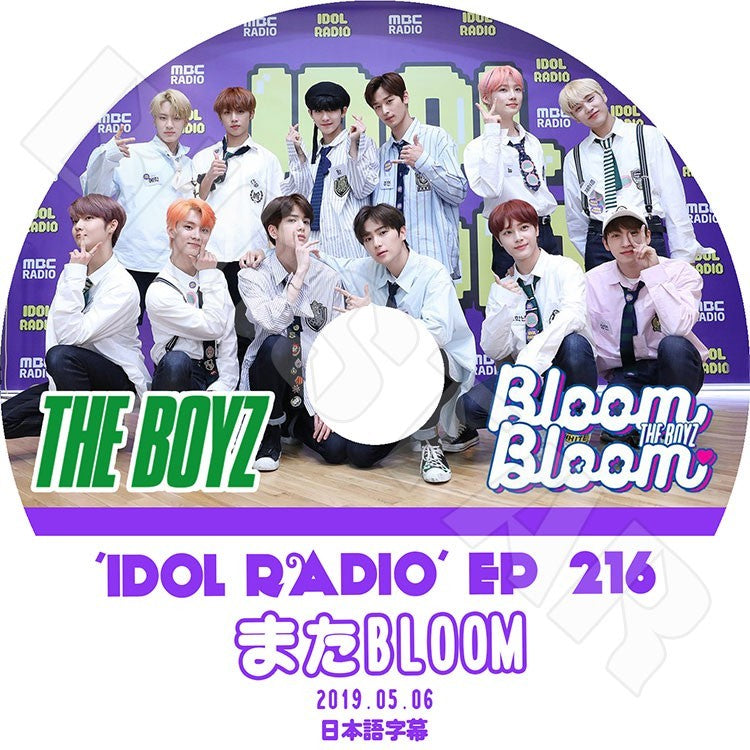 K-POP DVD/ THE BOYZ アイドルラジオ 216 (2019.05.06)(日本語字幕あり)/ザボーイズ Cre.kerz サンヨン ジェイコブ ヨンフン ヒョンジェ ジュヨン ケビン..