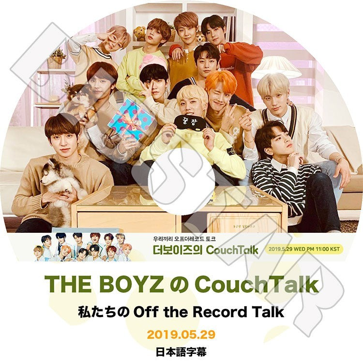 K-POP DVD/ THE BOYZ Couch Talk(2019.05.29)(日本語字幕あり)/ザボーイズ ジュヨン ケビン ニュー キュー ハンニョン ファル ソンウ エリック..