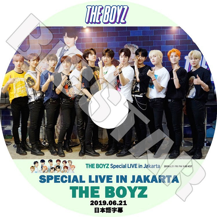 K-POP DVD/ THE BOYZ SPECIAL LIVE IN JAKARTA(2019.06.21)(日本語字幕あり)/ザボーイズ Cre.kerz サンヨン ジェイコブ ヨンフン ヒョンジェ..