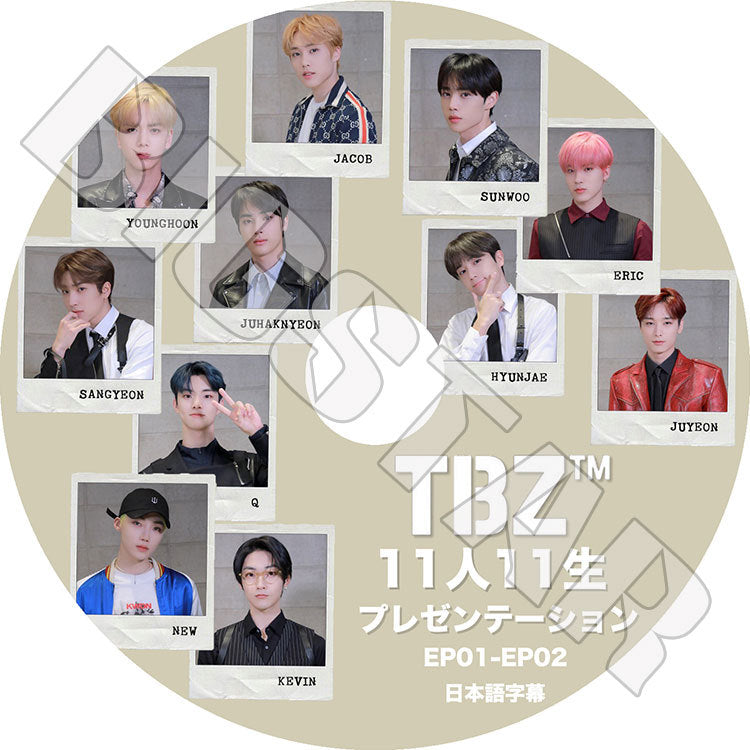 K-POP DVD/ THE BOYZ 11人11生 プレゼンテーション(EP01-EP02)(日本語字幕あり)/ ザボーイズ Cre.kerz サンヨン ジェイコブ ヨンフン ヒョンジェ ジュヨン..