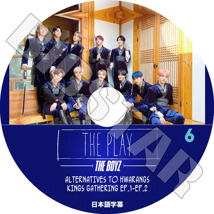 K-POP DVD/ THE BOYZ THE PLAY #6(日本語字幕あり)/ ザボーイズ Cre.kerz サンヨン ジェイコブ ヨンフン ヒョンジェ ジュヨン ケビン ニュー キュー..