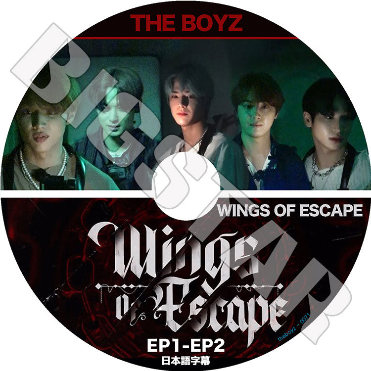 K-POP DVD/ THE BOYZ WINGS OF ESCAPE (EP1-EP2)(日本語字幕あり)/ THE BOYZ ザボーイズ 韓国番組 THE BOYZ KPOP DVD