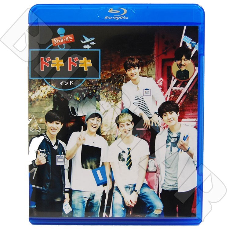 Blu-ray/ ドキドキ インド/SUPER JUNIOR-KyuHyun SHINee-Minho CNBLUE-Jonghyen INFINITE-Seongkyn EXO-Suho(日本語字幕あり)/K-POP ブルーレイ