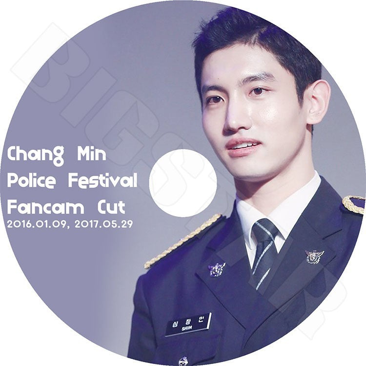 K-POP DVD/ 東方神起 CHANG MIN Police Festival Fancam Cut(2016.01.09/2017.05.29)/TVXQ 最強 チャンミン KPOP DVD