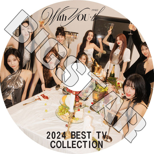 K-POP DVD/ TWICE 2024 BEST TV Collection★I GOT YOU SET ME FREE Talk That Talk SCIENTIST The Feels Alcohol-Free/ トゥワイス ナヨン..