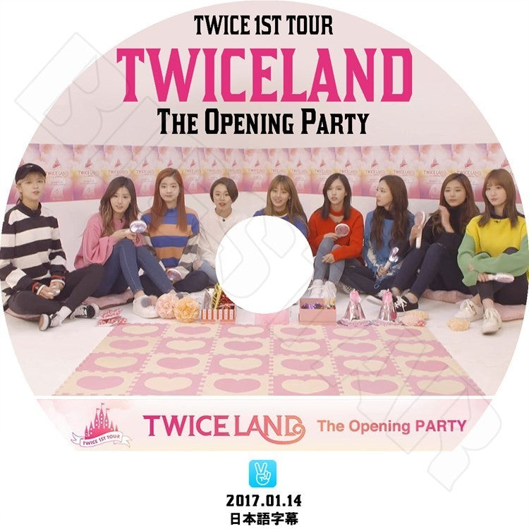 K-POP DVD/ TWICE 1st Tour TWICELAND V LIVE The Opening Party (2017.01.14)(日本語字幕あり)/トゥワイス ナヨン ジョンヨン モモ サナ ジヒョ..