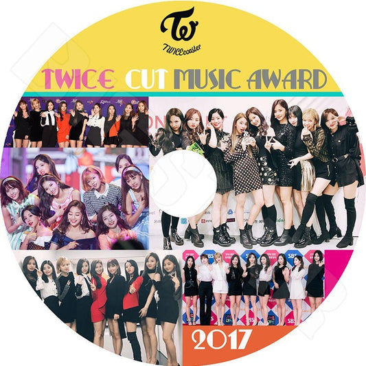 K-POP DVD/ TWICE 2017 MUSIC AWARD CUT／MAMA KBS MBC SBS GDA Seoul Awards 他／TWICE ナヨン ツウィ モモ サナ ミナ ジヒョ ダヒョン ジョンヨン..