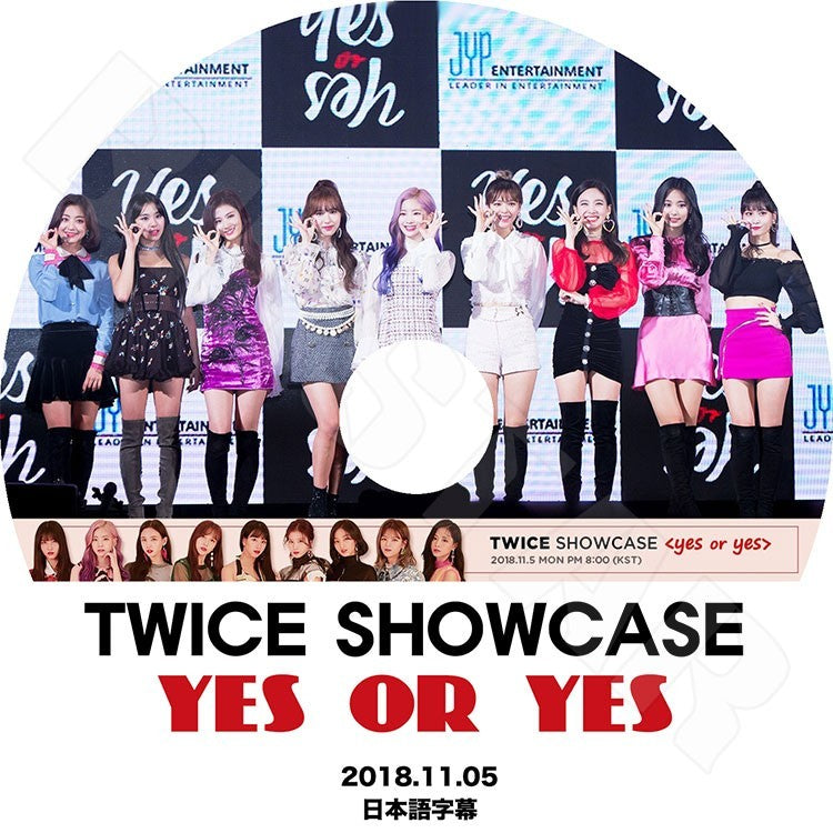 K-POP DVD/ TWICE Yes or Yes SHOWCASE (2018.11.05)(日本語字幕あり)/トゥワイス ナヨン ジョンヨン モモ サナ ジヒョ ミナ ダヒョン チェヨン ツウィ