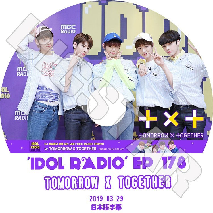 K-POP DVD/ TXT アイドルラジオ(2019.03.29)(日本語字幕あり)/TOMORROW X TOGETHER トゥモローバイトゥギャザー スビン ヒュニンカイ テヒョン..
