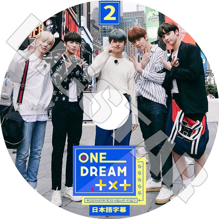 K-POP DVD/ TXT ONE DREAM TXT #2(日本語字幕あり)/TOMORROW X TOGETHER トゥモローバイトゥギャザー スビン ヒュニンカイ テヒョン ボムギュ..