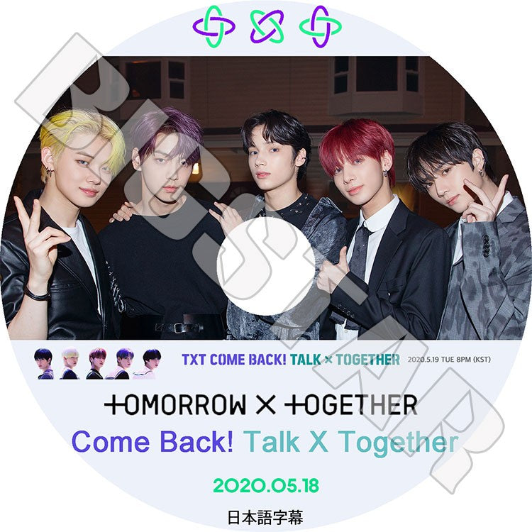 K-POP DVD/ TXT Comback Talk Together (2020.05.18)(日本語字幕あり)/ TOMORROW X TOGETHER トゥモローバイトゥギャザー スビン テヒョン ボムギュ..