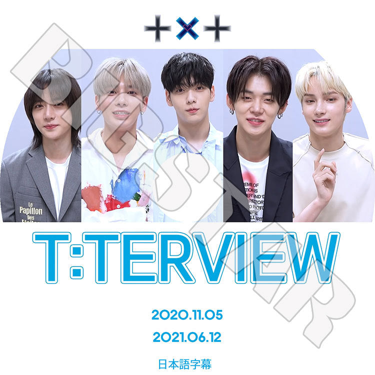 K-POP DVD/ TXT T:TERVIEW (2020.11.05/2021.0612)(日本語字幕あり)/ TOMORROW X TOGETHER トゥモローバイトゥギャザー スビン ヒュニンカイ..