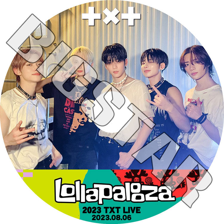 K-POP DVD/ TXT 2023 LOLLAPALOOZA LIVE (2023.08.06) (日本語字幕なし)/ TXT トゥモローバイトゥゲザー ヨンジュン スビン ヒュニンカイ..