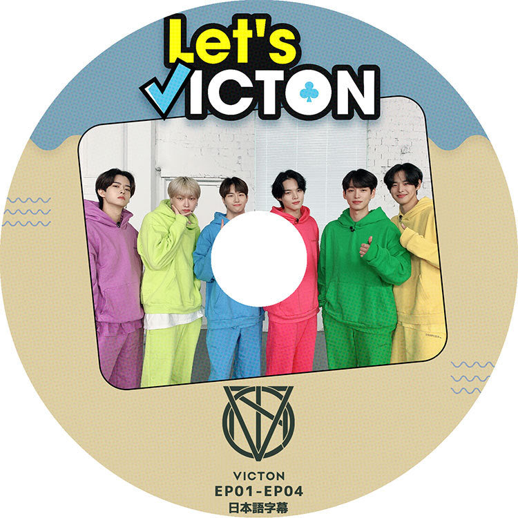 K-POP DVD/ VICTON LET'S VICTON (EP01-EP04)(日本語字幕あり)/ ビクトン ハンスンウ カンスンシク ホチャン イムセジュン ドハンセ チェビョンチャン..