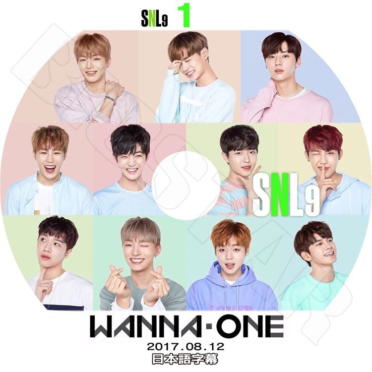 K-POP DVD/ Wanna One SNL9 #1 (2017.08.12)(日本語字幕あり)/ワナワン ダニエル ジフン デフィ ジェファン ソンウ ウジン グァンリン ジソン ミニョン..