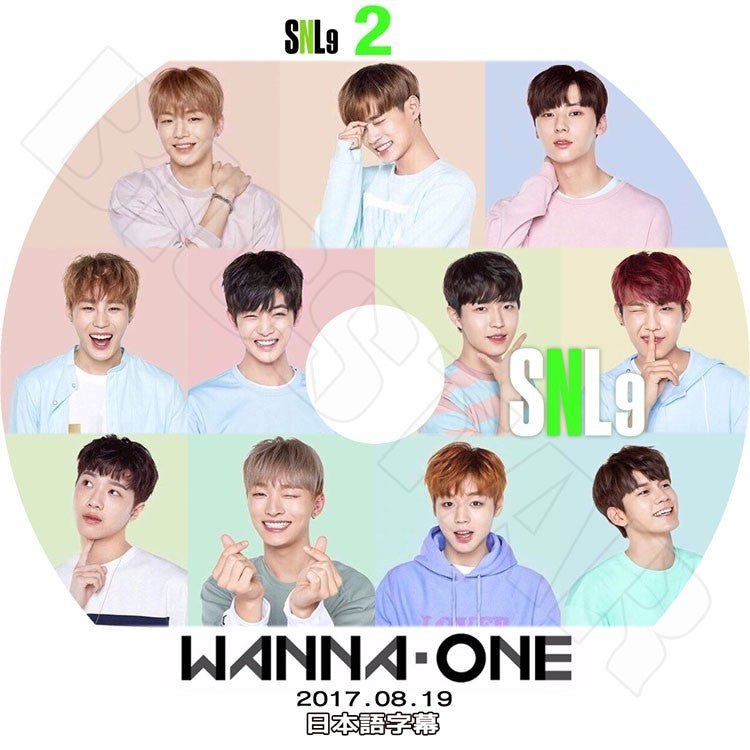 K-POP DVD/ Wanna One SNL9 #2 (2017.08.19)(日本語字幕あり)/ワナワン ダニエル ジフン デフィ ジェファン ソンウ ウジン グァンリン ジソン ミニョン..