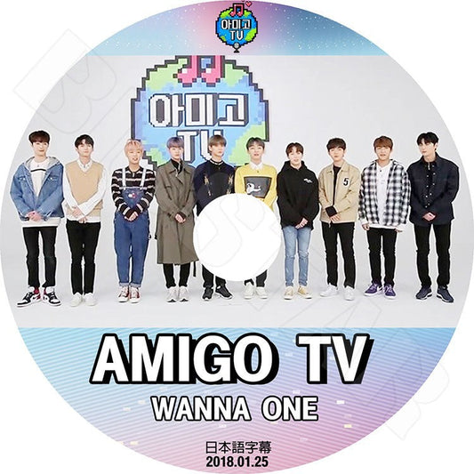 K-POP DVD/ Wanna One AMIGO TV (2018.01.25)(日本語字幕あり)／ワナワン ダニエル ジフン デフィ ジェファン ソンウ ウジン グァンリン ジソン ミニョン..