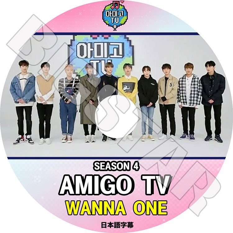 K-POP DVD/ Wanna One 2018 AMIGO TV SEASON 4(日本語字幕あり)/ワナワン ダニエル ジフン デフィ ジェファン ソンウ ウジン グァンリン ジソン..