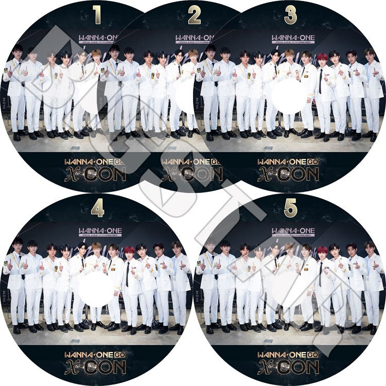 K-POP DVD/ Wanna One Go X-CON(5枚SET)(日本語字幕あり)/ワナワン ダニエル ジフン デフィ ジェファン ソンウ ウジン グァンリン ジソン ミニョン..
