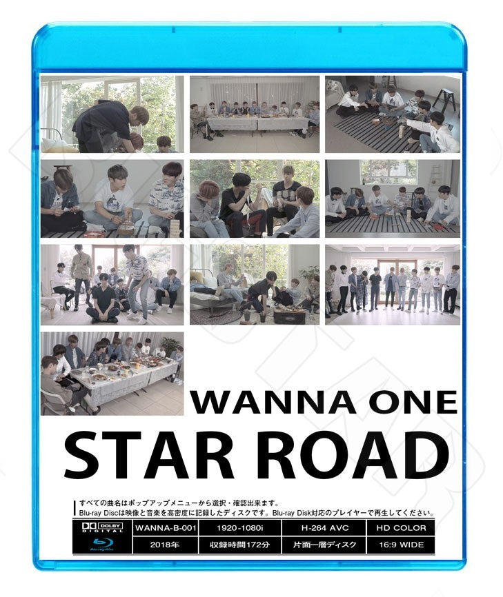 Blu-ray/ Wanna One STAR ROAD (EP01-EP24)(日本語字幕あり)／ワナワン ダニエル ジフン デフィ ジェファン ソンウ ジソン ミニョン ソンウン.. ブルーレイ