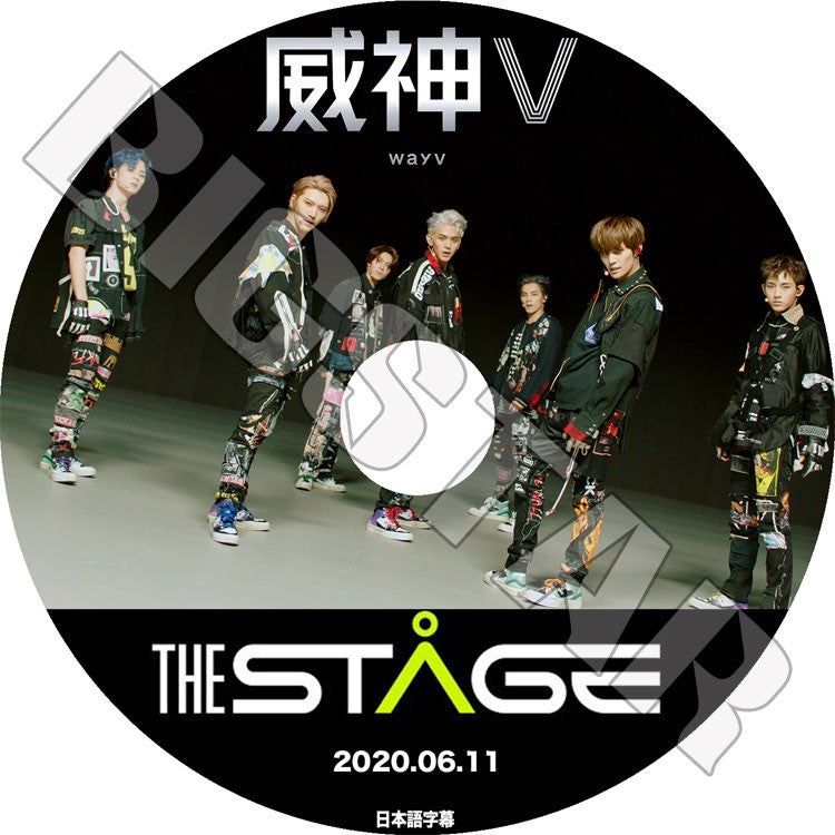 K-POP DVD/ WAY V THE STAGE (2020.06.11)(日本語字幕あり)/ 威神V ウェイシェンブイ クン テン ウィンウィン ルーカス シャオジュン ヘンドリー..