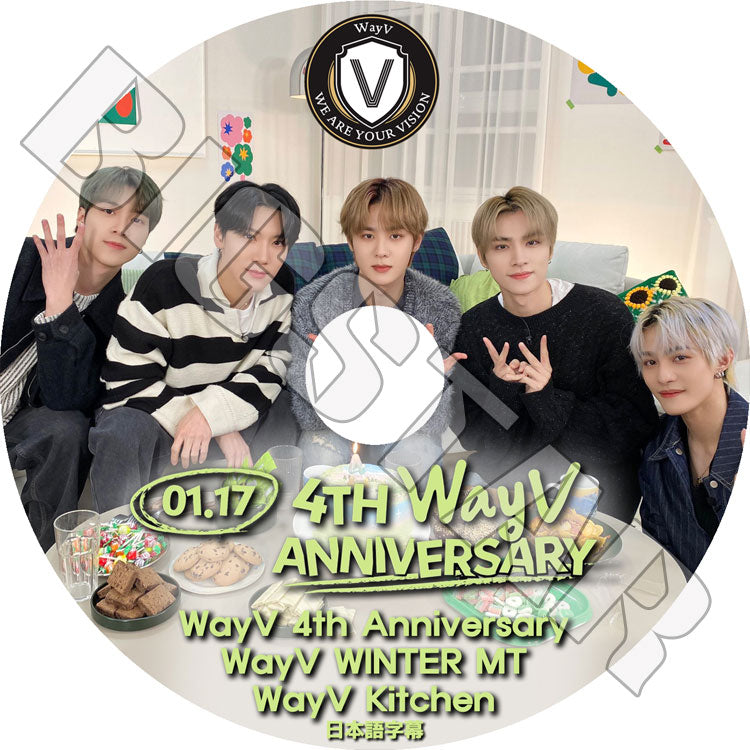 K-POP DVD/ WayV 4周年 WINTER MT/ KITCHEN(日本語字幕あり)/ WayV 威神V ウェイシェンブイ クン テン ウィンウィン ルーカス シャオジュン 韓国番組