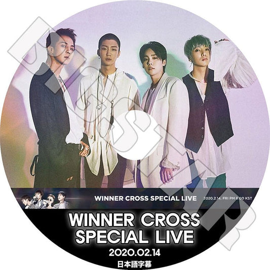 K-POP DVD/ WINNER CROSS SPECIAL LIVE(2020.02.14)(日本語字幕あり)/ ウィナー ソンミンホ カンスンユン イスンフン キムジヌ KPOP DVD