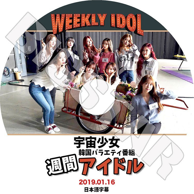 K-POP DVD/ 宇宙少女 2019 週間アイドル(2019.01.16)(日本語字幕あり)/WJSN ソンソ ボナ ダヨン ソンウィ ウンソ ヨルム ソラ エクシ スビン ミギ ルダ..