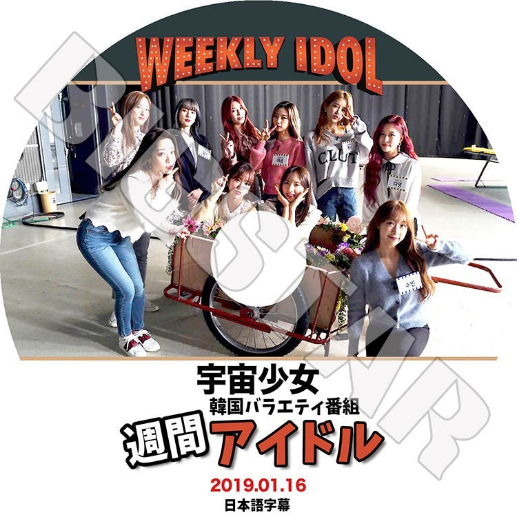 K-POP DVD/ 宇宙少女 2019 週間アイドル(2019.01.16)(日本語字幕あり)／WJSN ソンソ ボナ ダヨン ソンウィ ウンソ ヨルム ソラ エクシ スビン ミギ ルダ..